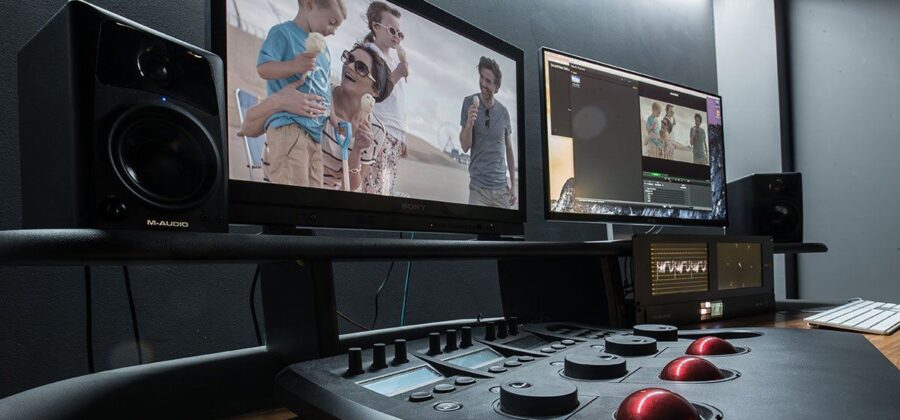 colour grading suite